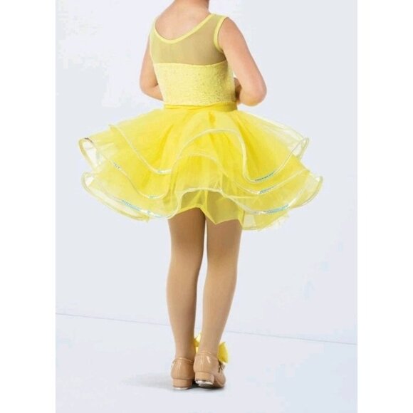 Weissman Wiggle Wiggle Wiggle Wiggle Wiggle Girls Size IC Us 7/8 Dance Costume - Picture 2 of 7
